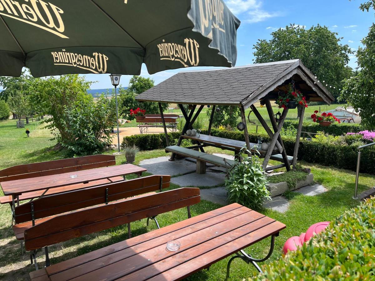 Gasthof Drei Schwanen Langenwetzendorf Dış mekan fotoğraf