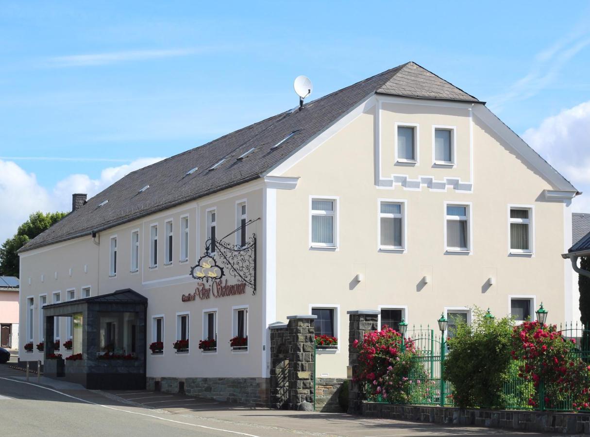 Gasthof Drei Schwanen Langenwetzendorf Dış mekan fotoğraf